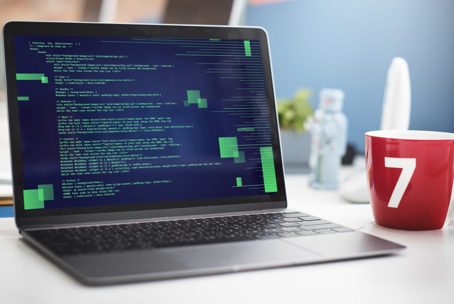 Php Programming Html Coding Cyberspace Concept Php Programming Html Coding Cyberspace Concept
